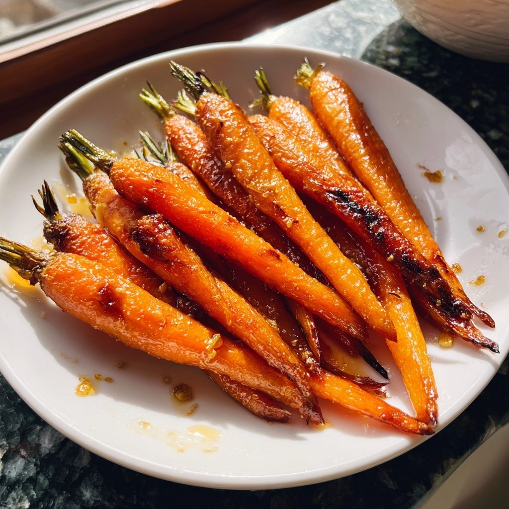 Roasted Carrots With Honey