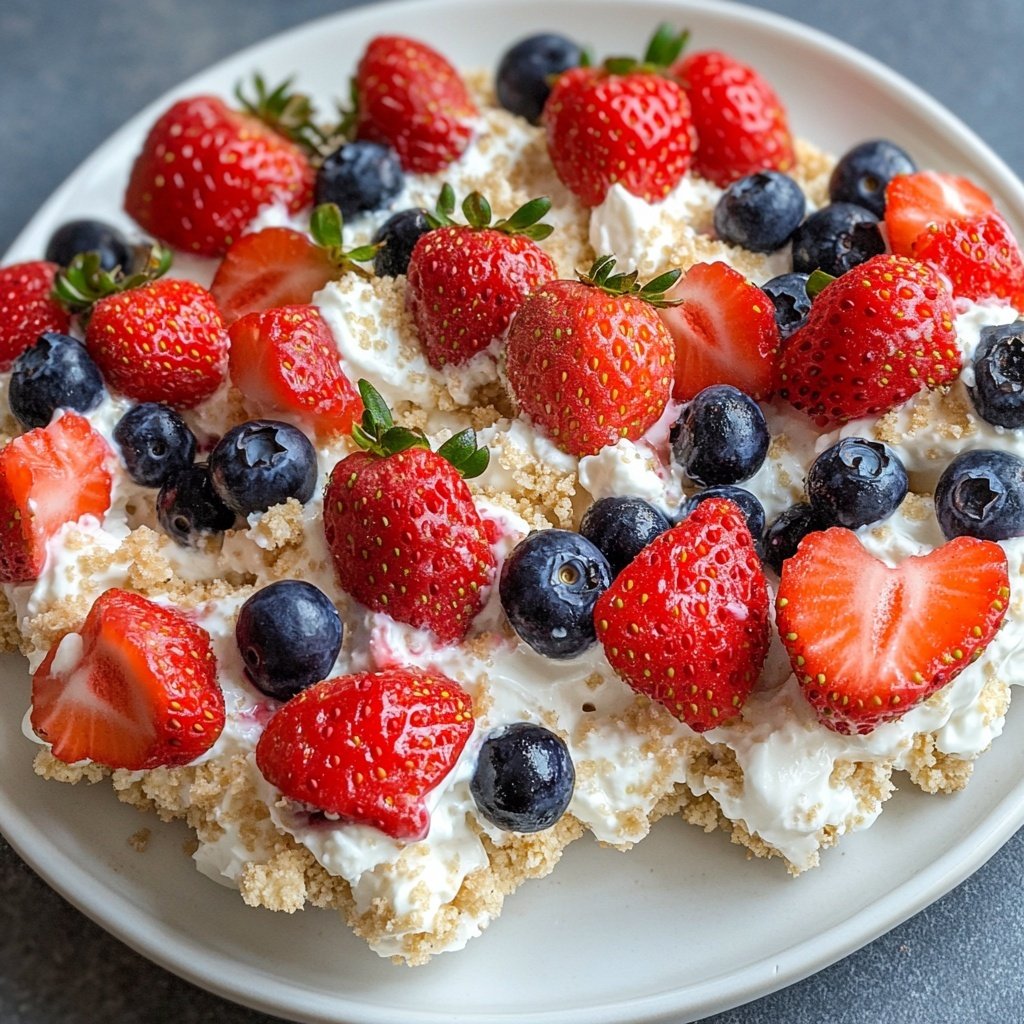 Valentines Snacks Yogurt Berry Clusters