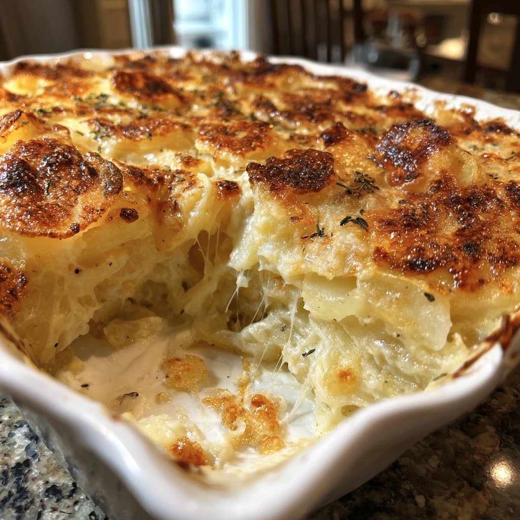 Sunday Creamy Potato Gratin