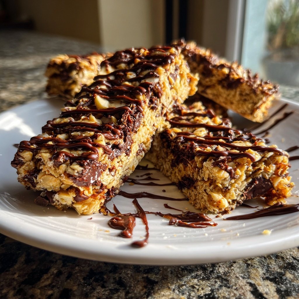 Chocolate Hazelnut Breakfast Bars