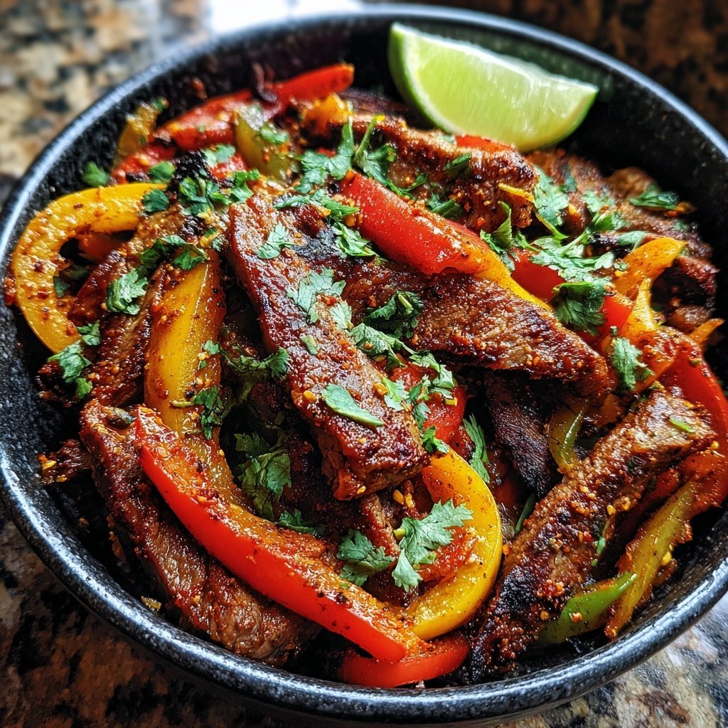 Grilled Steak Fajita Bowls