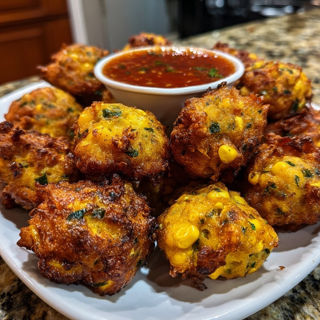 Jamaican Corn Fritters