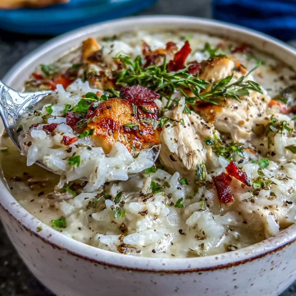 Cozy Chicken And Rice Soup
