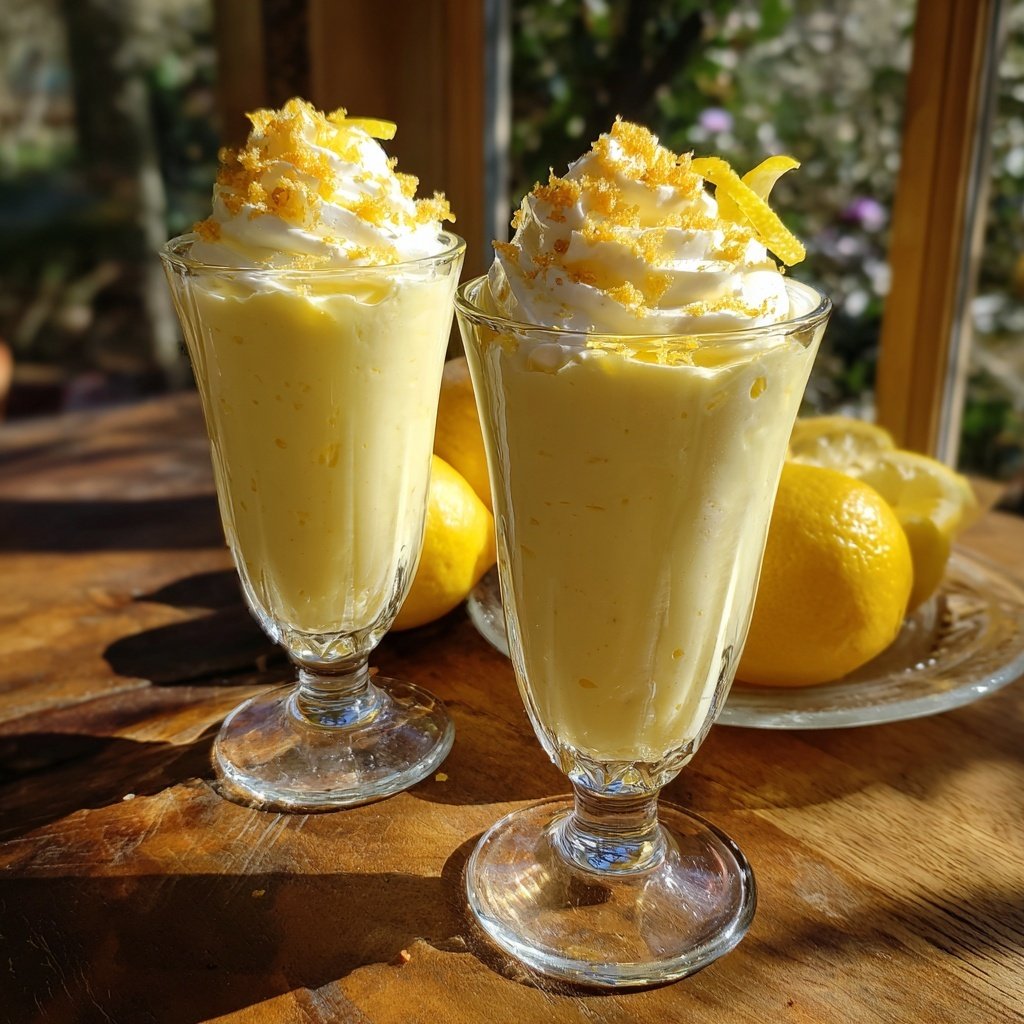 Limoncello Lemon Mousse