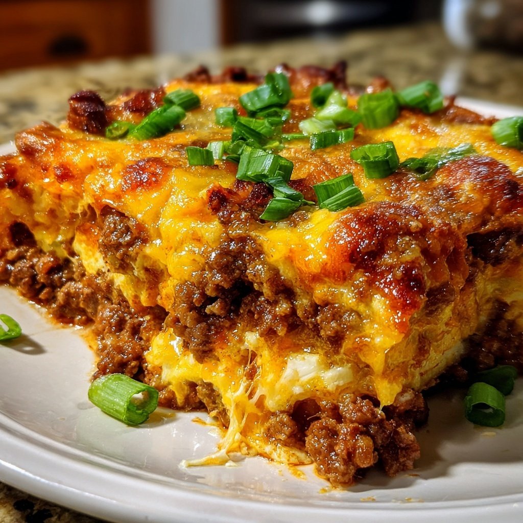 Ground Beef Enchilada Bake