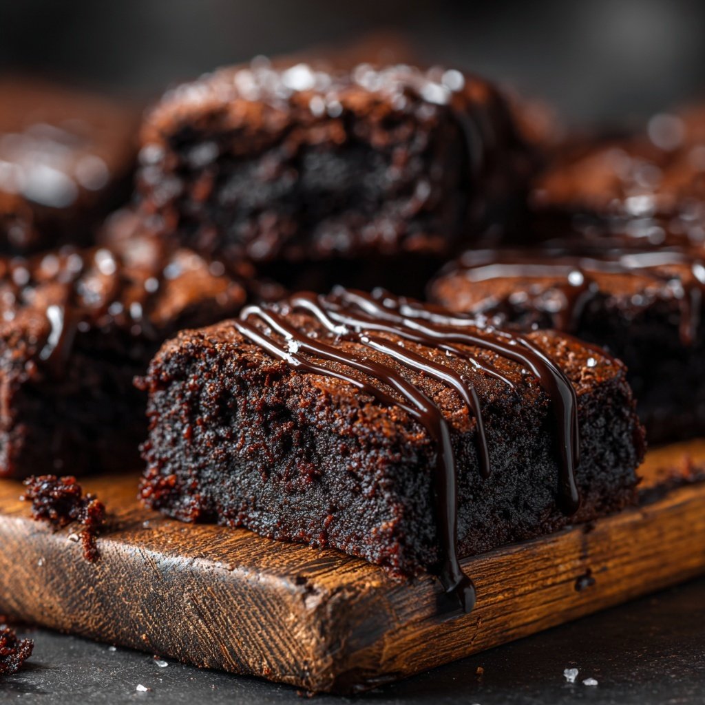 Dark Chocolate Espresso Brownies