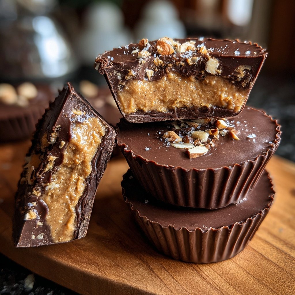 Chocolate Almond Butter Cups