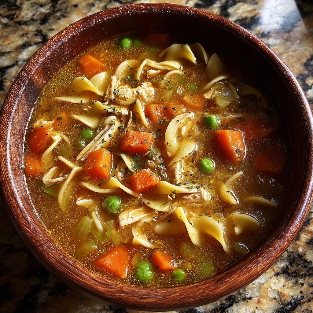 Spring Chicken Noodle Soup
