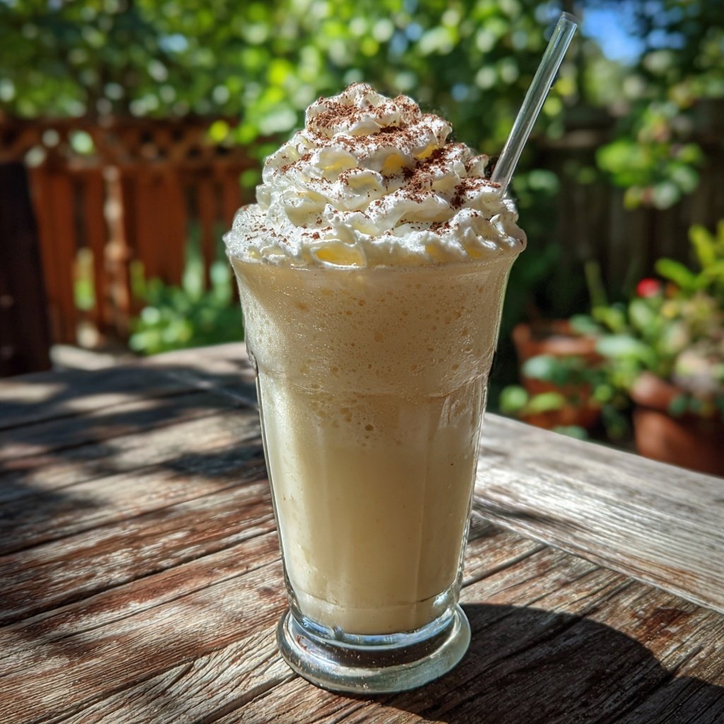 Vanilla Bean Milkshake Frappé