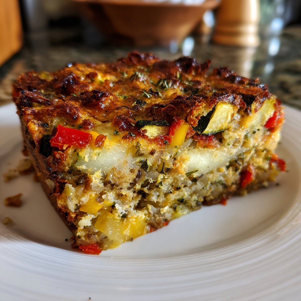 Sunday Roasted Vegetable Grain Bake