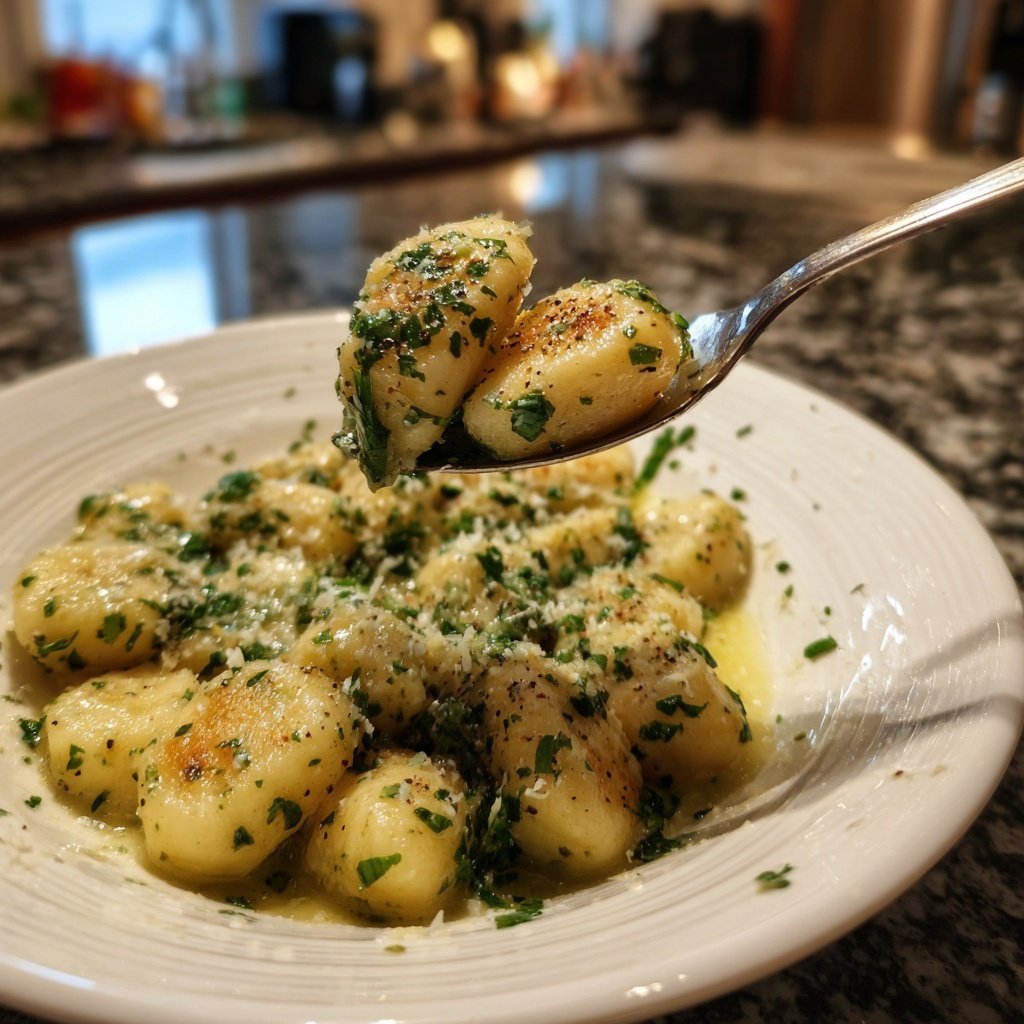 Romantic Lemon Parmesan Gnocchi