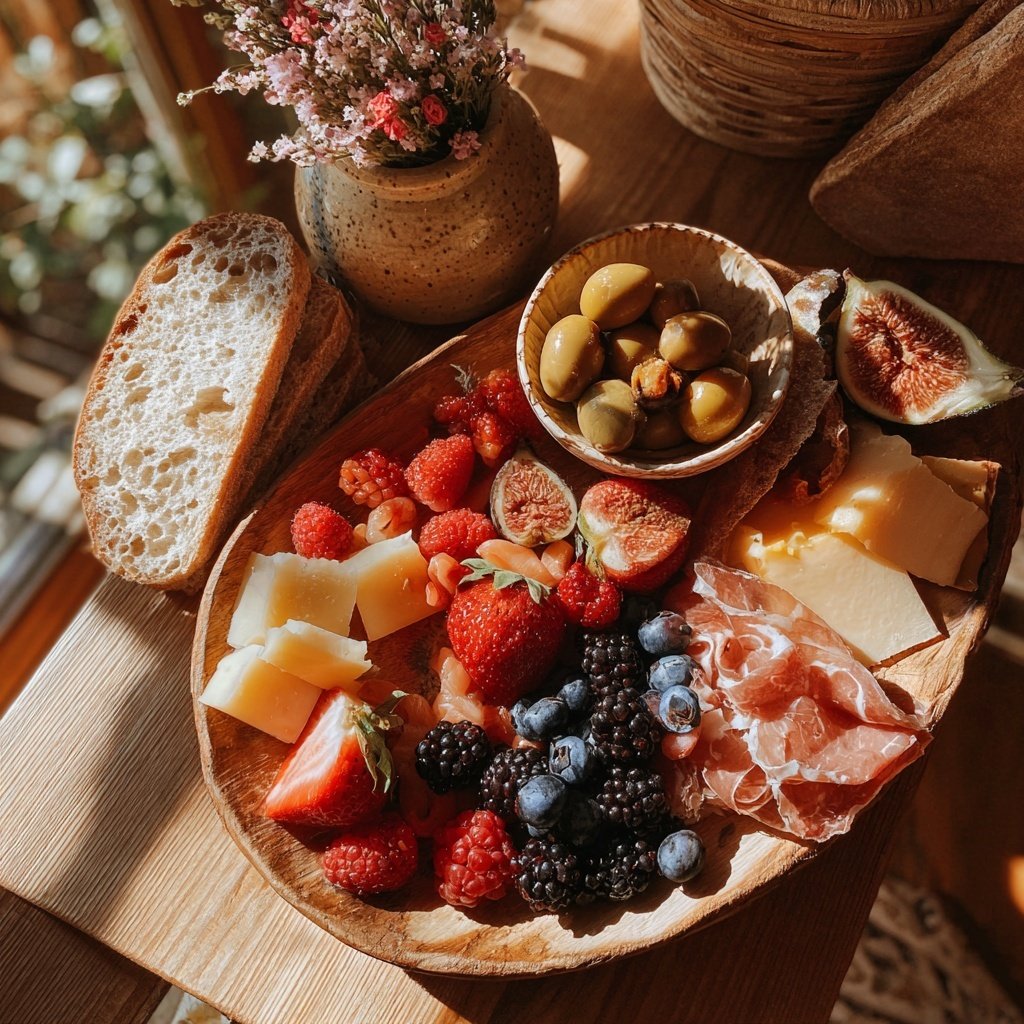 Romantic Charcuterie Board for Two