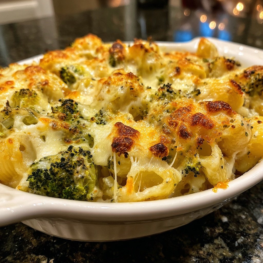 Sunday Creamy Broccoli Pasta Bake