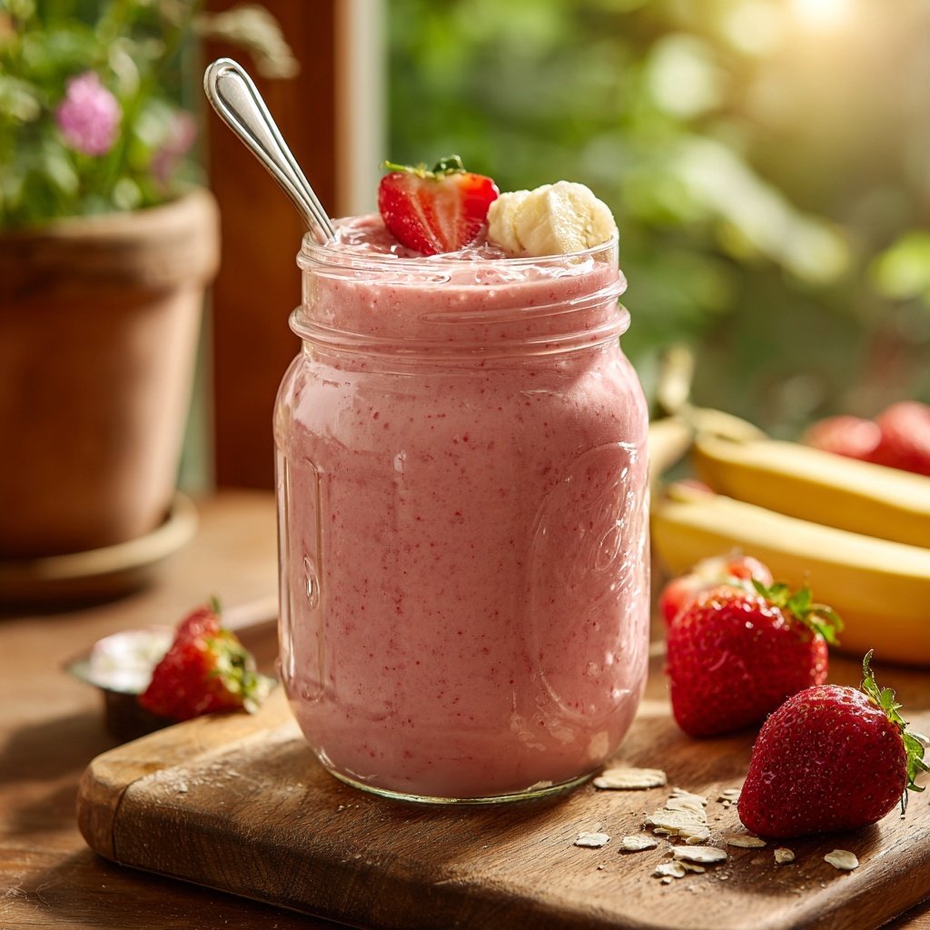 Berry Banana Breakfast Smoothie